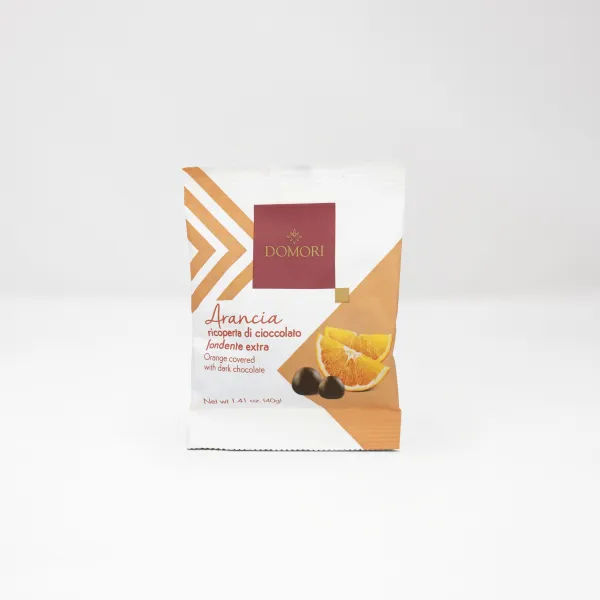 Dragées cubetti di arancia - 40g