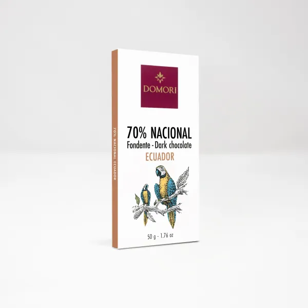 Tavoletta Cioccolato Fondente Ecuador 70% - 50g