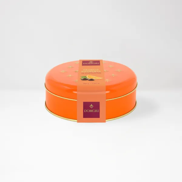Arancia ricoperta con cioccolato fondente - 200g
