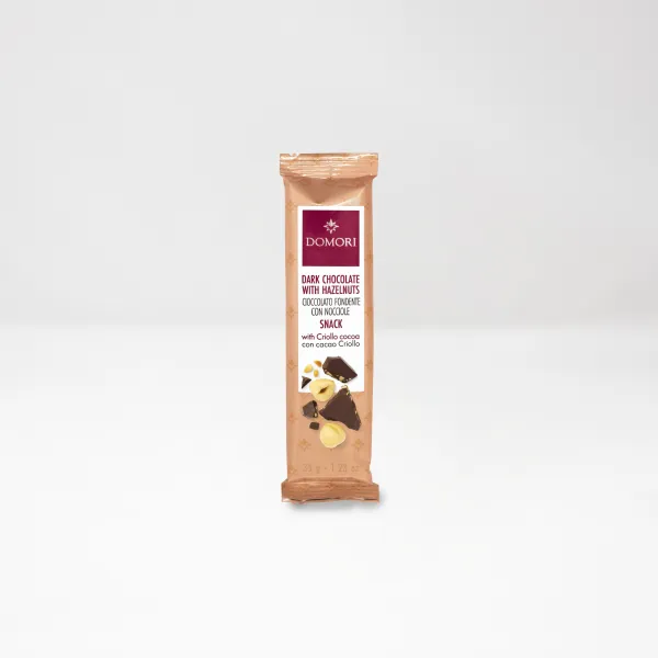 Snack Cioccolato Fondente e Granella di Nocciole - 35g