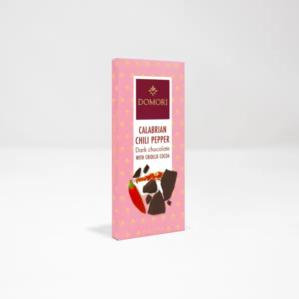 Tavoletta Antologia Cioccolato Fondente e Peperoncino Calabrese - 75g