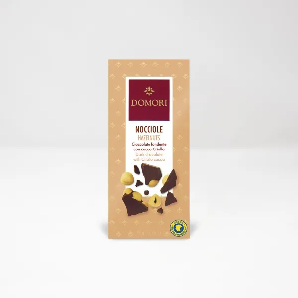 Tavoletta Antologia Cioccolato Fondente e Nocciole Piemontesi - Domori