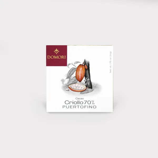 Tavoletta linea Monovarietali: Criollo Puertofino 70% - Domori
