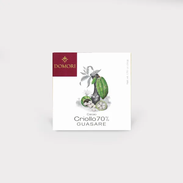 Tavoletta linea Monovarietali: Criollo Guasare 70% - Domori