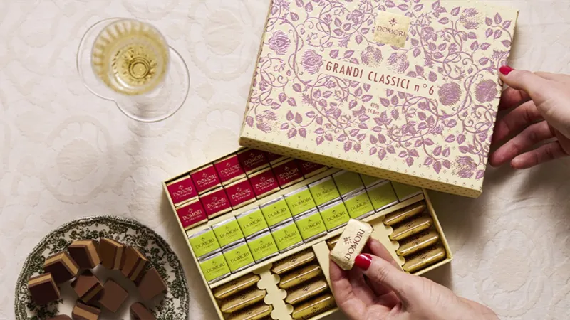 Regali di cioccolato per innamorati | Idee regalo romantiche Domori