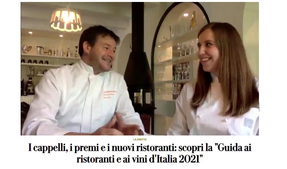 La nuova Guida ai Ristoranti e Vini d'Italia dell'Espresso: il Premio Domori a Maria Novella Salani