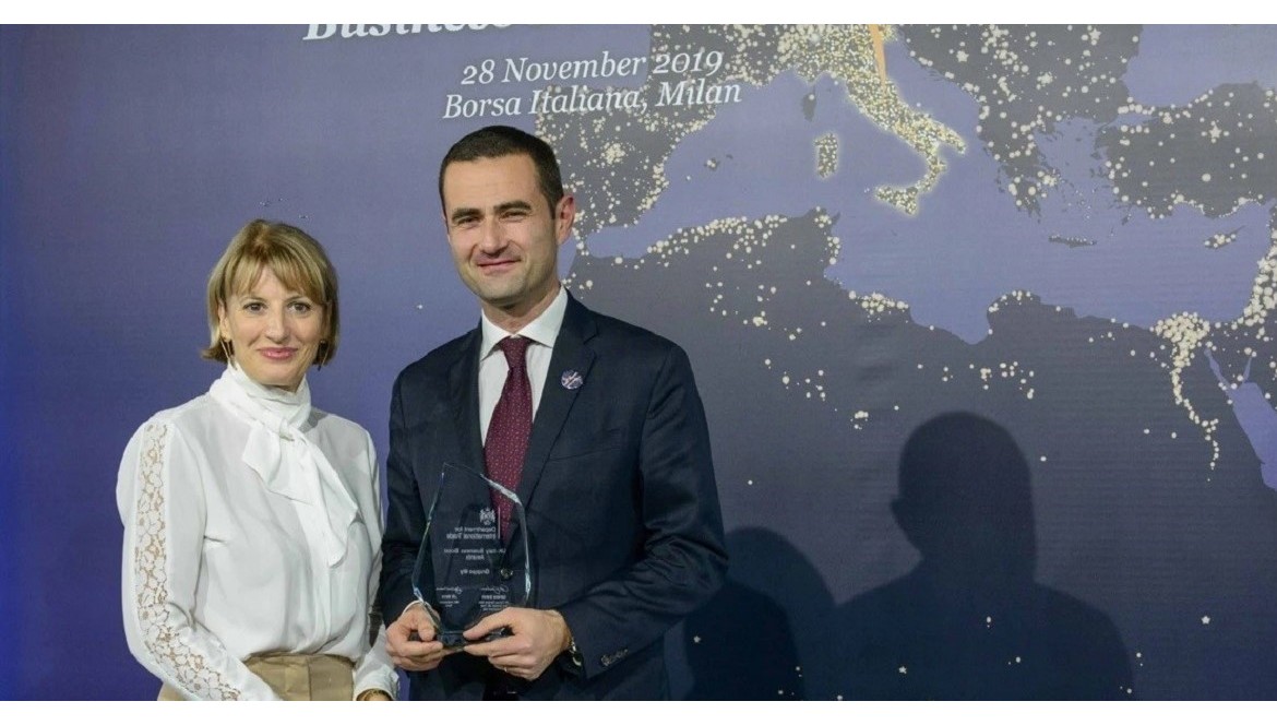 Al Gruppo illy il premio UK-Italy Business Boost Award